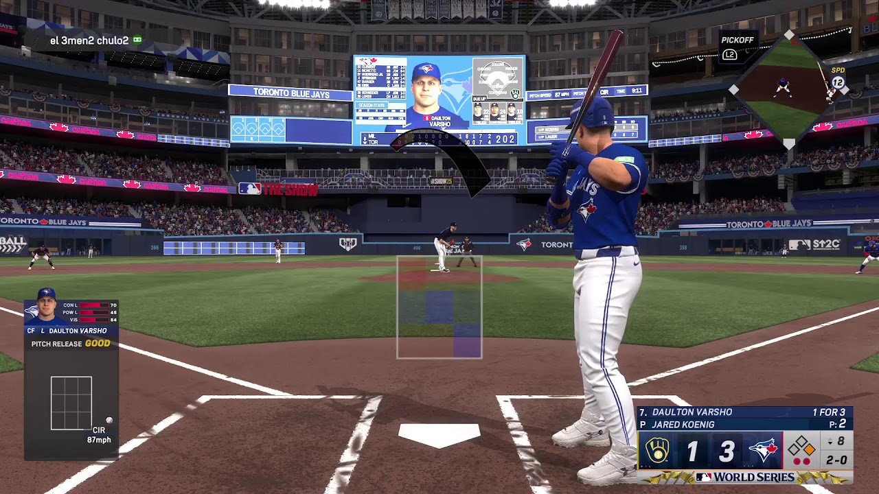 BRewers vs Toronto