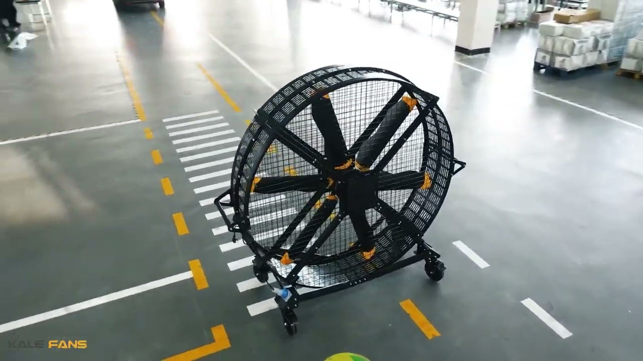 【Kale Fans】Airmove 2 Meters HVLS Stand Fan for Gyms and Warehouses