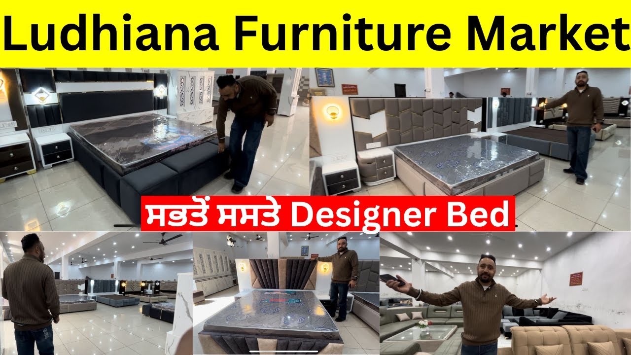 Best Designer Bed In 2025 | Gill Furniture House Sangowal | Ludhiana Furniture Market @TheMedium