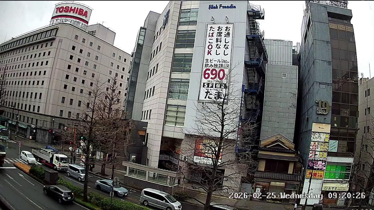 宮城県仙台市青葉区ライブカメラ。Miyagi　Sendai Live camera. World cam.
