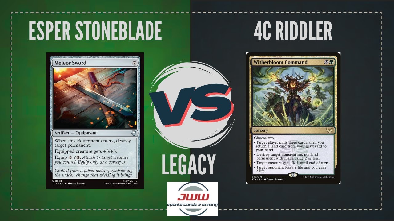 Esper Stoneblade vs. 4C Riddler