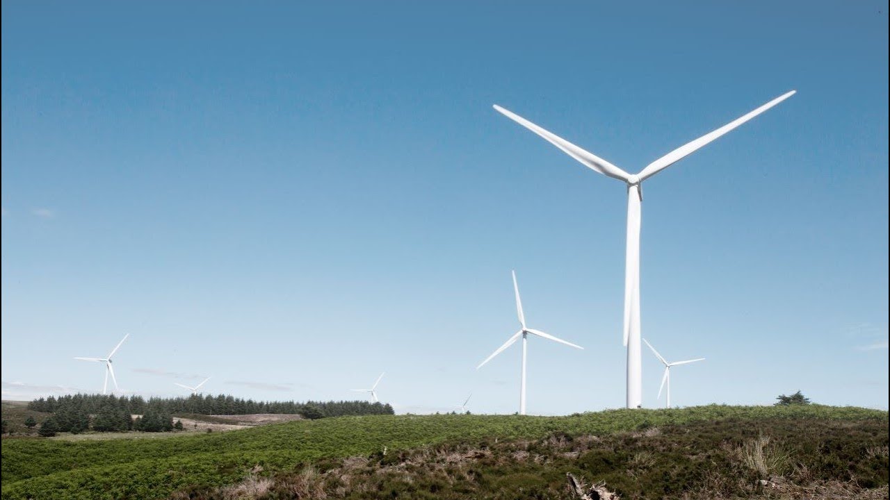 Inside a wind turbine &ndash; behind the scenes at an onshore wind farm. 360 VR film.