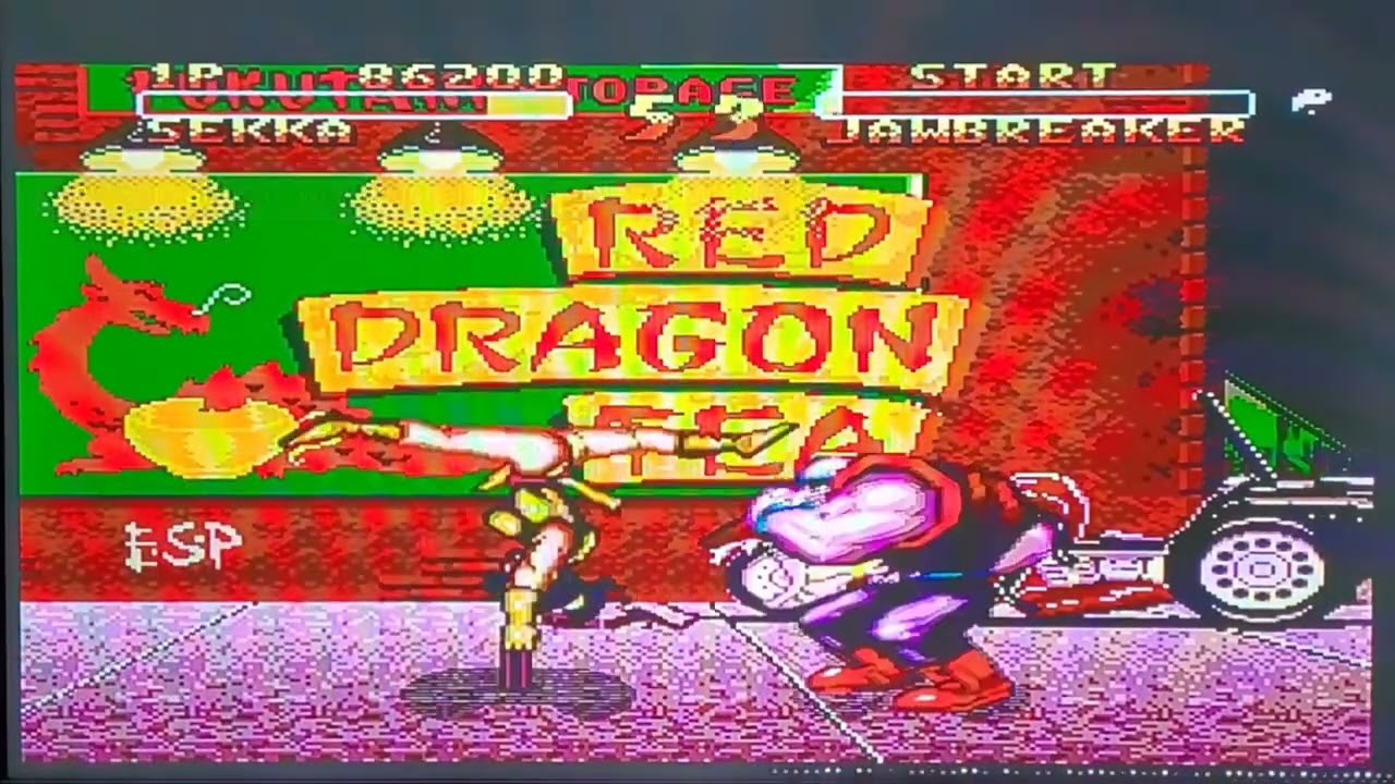 Sekka's Special Moves - Double Dragon V Sega Genesis 