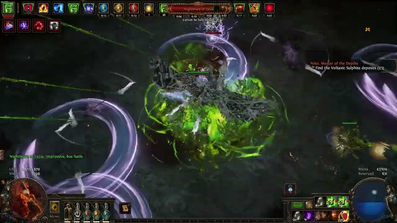 3.24 Poisonous Concoction Of Bouncing Showcase - T17 Sanctuary - 100% more Monster Life