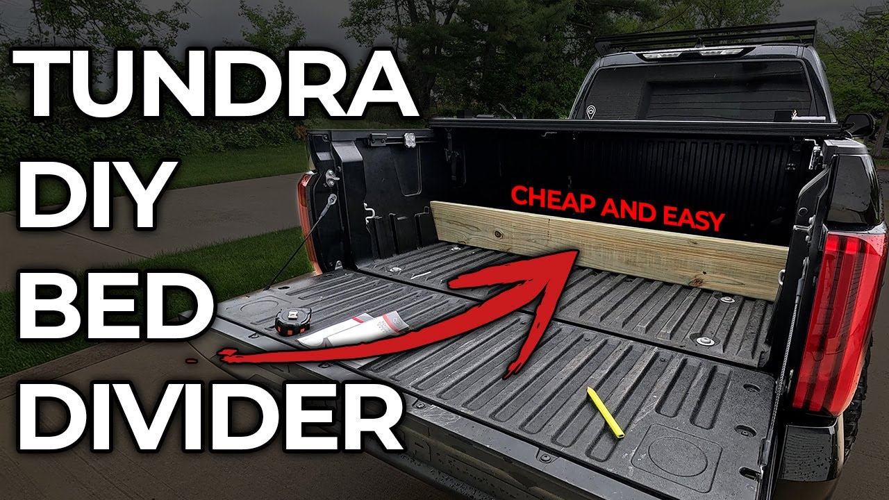 DIY Tundra Bed Divider For $10!