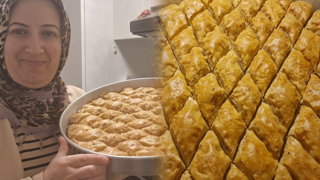 BAKLAVA EL ACMASI❗️Kolay Ev Baklavasi Nasıl yapılır❓️
