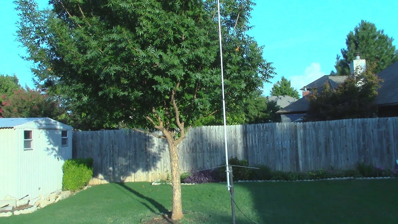 Tram 1480  2 Meter and 70 CM Vertical Ham Antenna