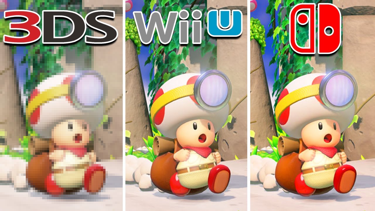 Captain Toad Treasure Tracker (2014) 3DS vs Wii U vs Nintendo Switch (Which One is Better?)
