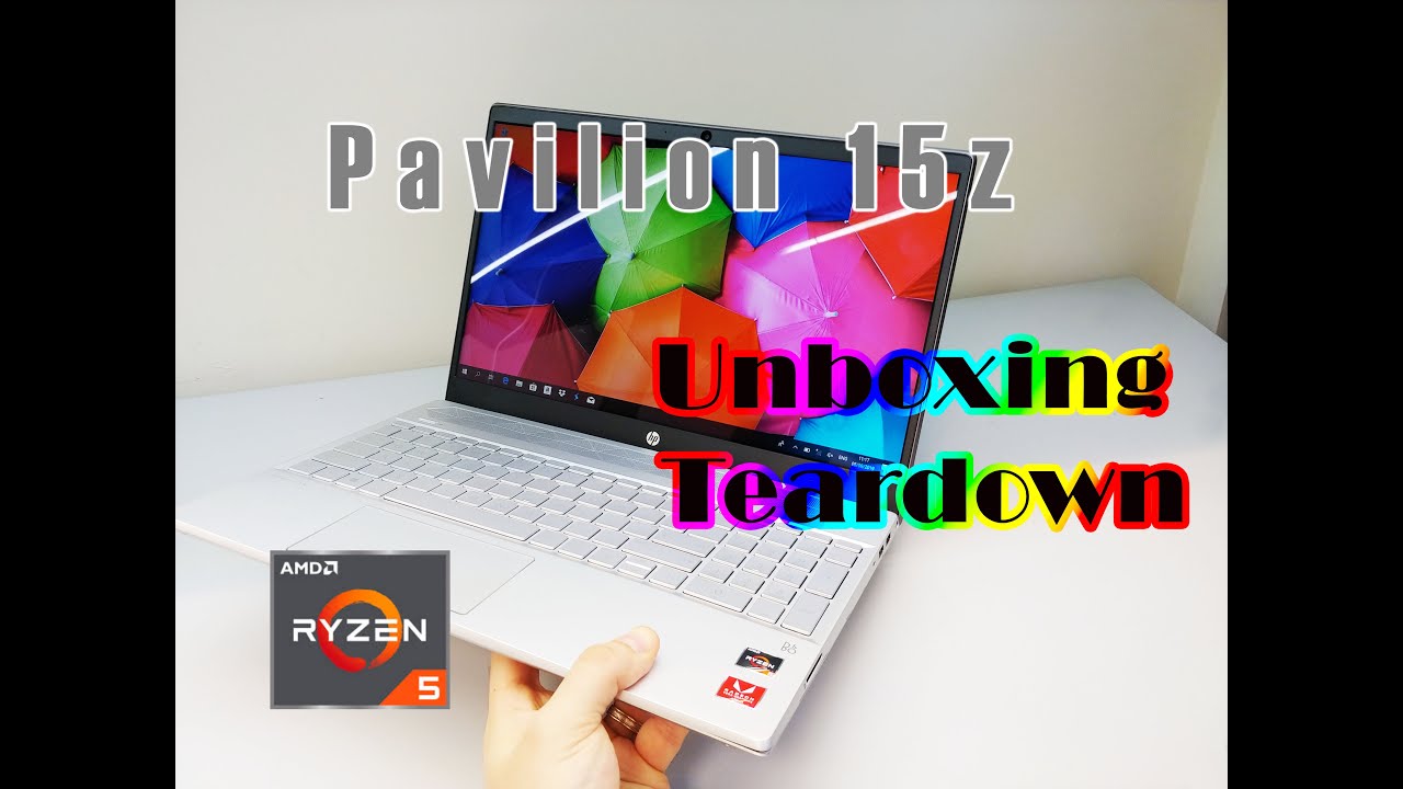 HP Pavilion 15z Распаковка и разборка