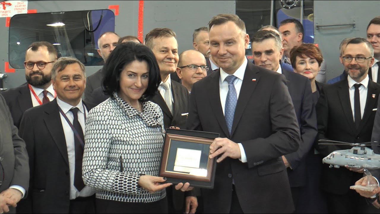 Prezydent Andrzej Duda z wizytą w PZL-Świdnik
