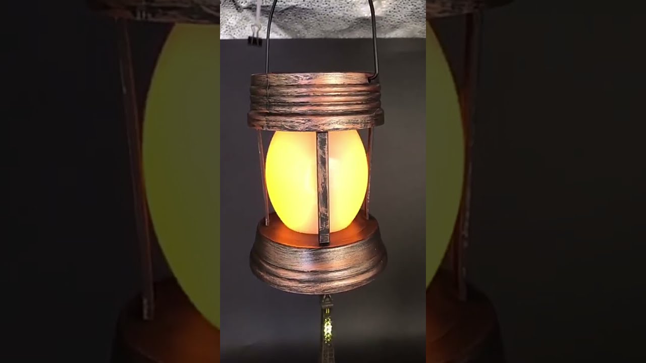 2pcs Hanging Solar Light Vintage Classic Led Solar Lanterns Solar Powered IP64 Waterproof Retro