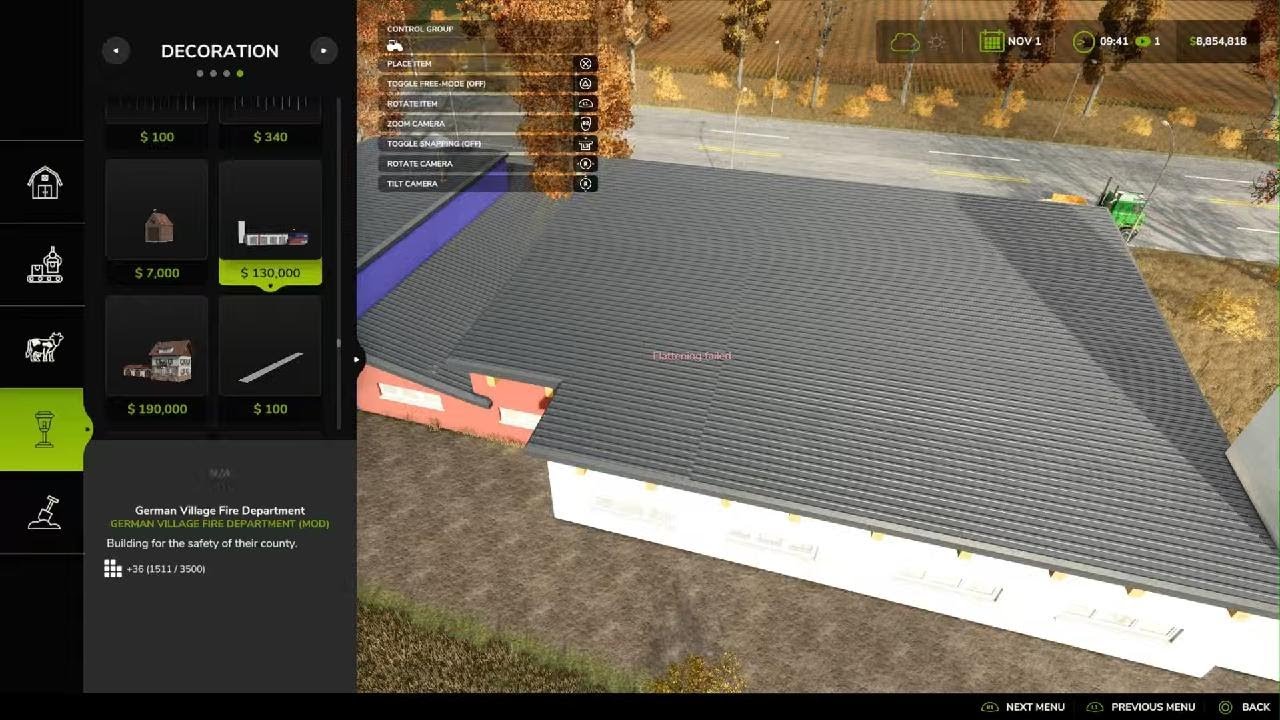 Build fire station part 1