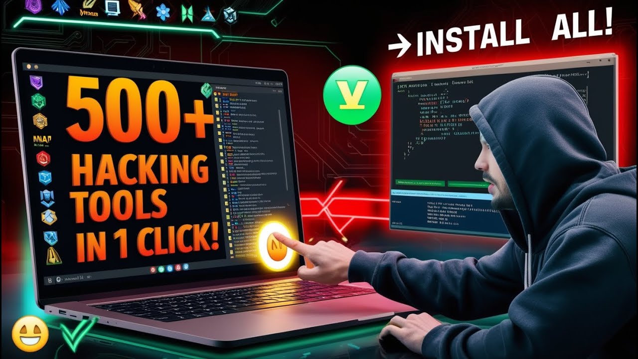 Install All Hacking Tools in 1 Click 🔥 | LazyMux Tool Tutorial in Hindi 2025 | Ethical Hacking Setup