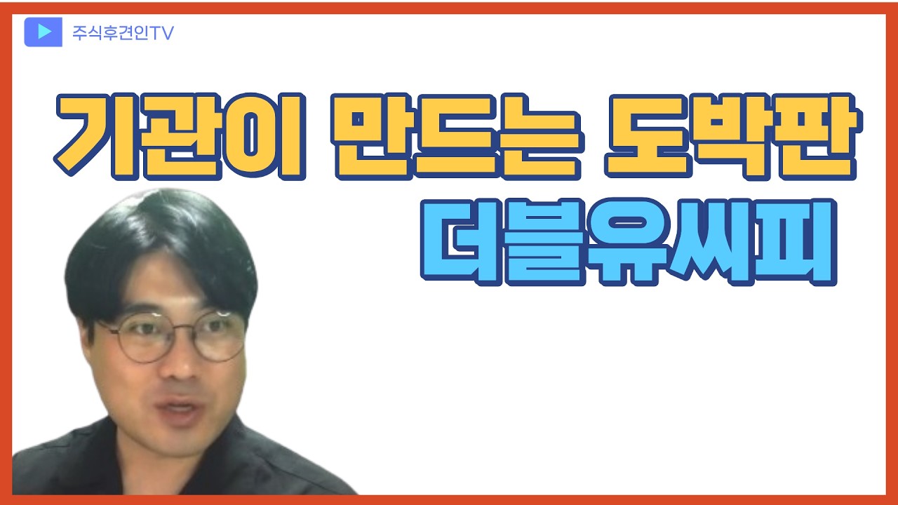 더블유씨피 - ETF라는 금융이 만들어 낸 엄청난 도박판 그리고 피해자들