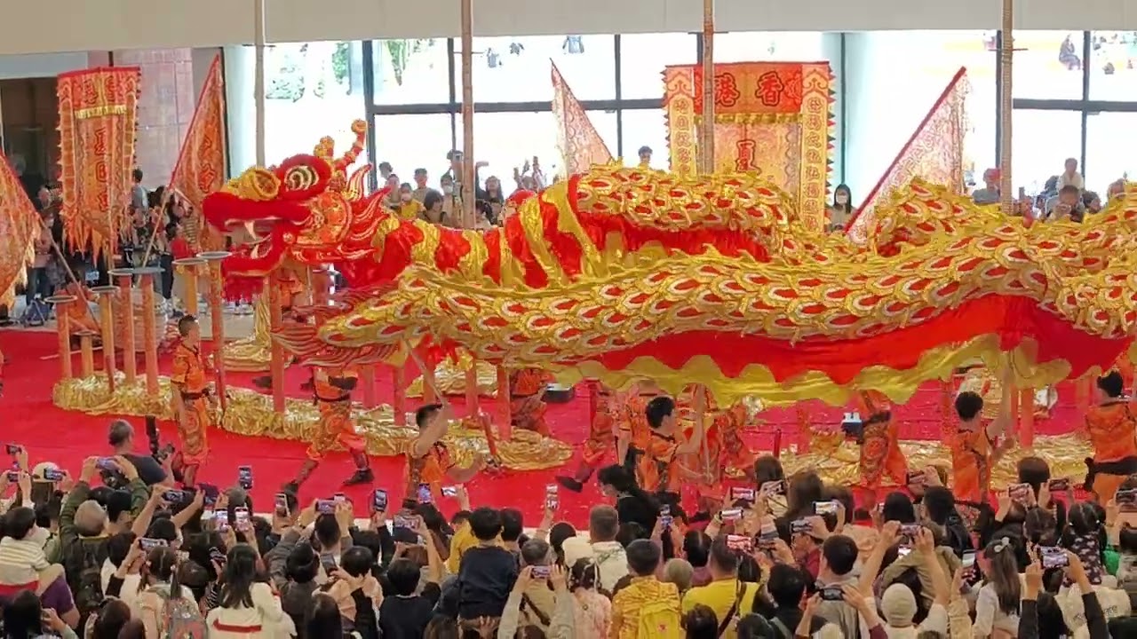 【龍精虎猛 醒獅賀歲】夏昭建龍獅體育總會 ​​ 新城市廣場 年初九 (2024.2.18) 甲辰龍年