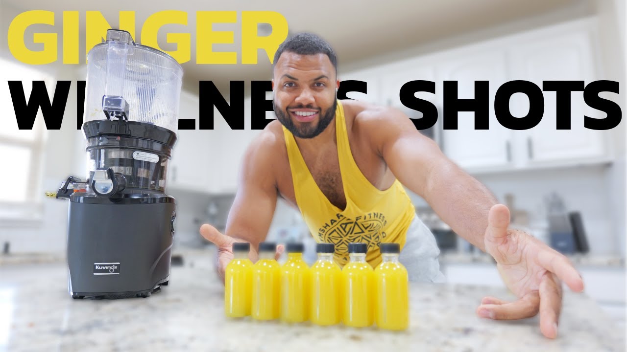 Quick & Healthy: Make Your Own Ginger Wellness Shots!