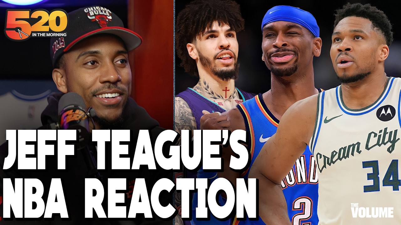 Jeff Teague’s NBA Reaction: SGA went CRAZY for Thunder, Cavs + Wolves win, Giannis DONE for year?