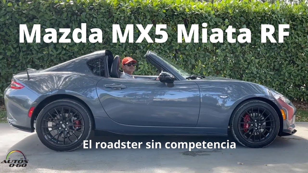 Mazda MX-5 Miata RF 2021 bajo el sol de Miami