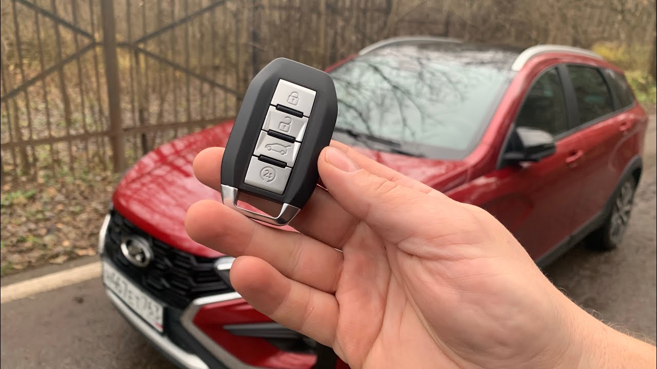 Lada Vesta с бесключевым автозапуском с завода и другими обновами | Лада Веста с новым ключом