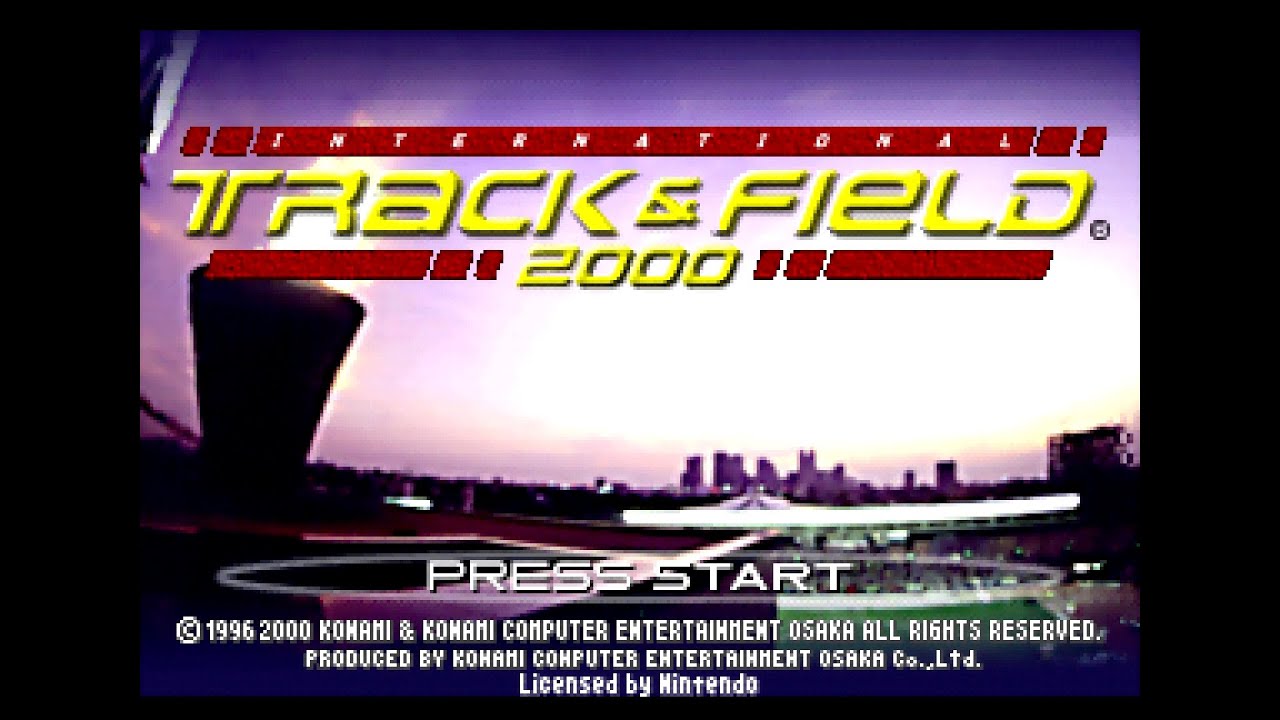 International Track & Field 2000 - Nintendo 64 - 2000 [Eye Catch]