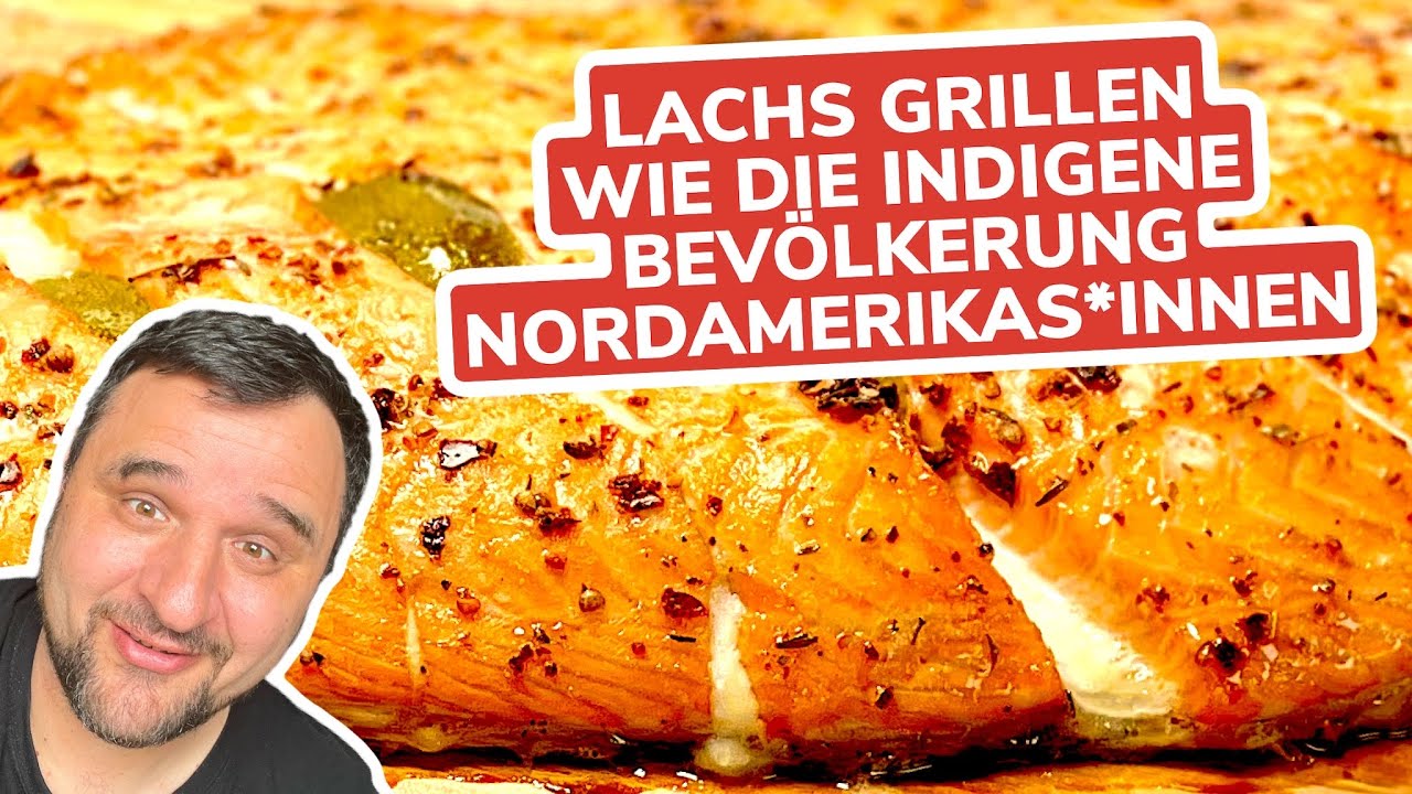 Wir grillen INDIGENENE BEVÖLKERUNG NORDAMERIKAS*INNEN LACHS ! --- Klaus grillt
