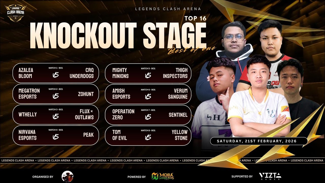 Legend clash arena season I highlights moba legends 5v5 tournament #hookgaming #mobalegends5v5 