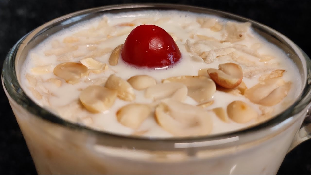 Aval Milk Recipe/Malabar Special Aval Milk/Avil Milk
