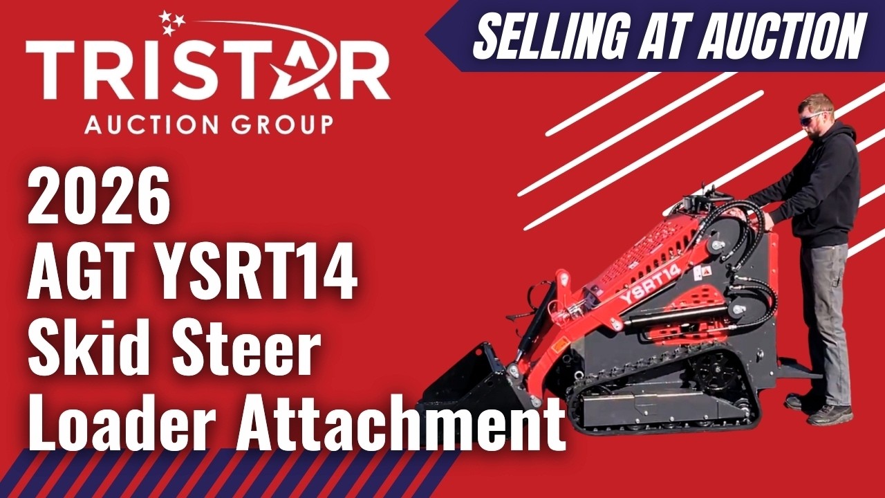 2026 AGT YSRT14 Skid steer Loader Attachment (8111) - Selling at auction