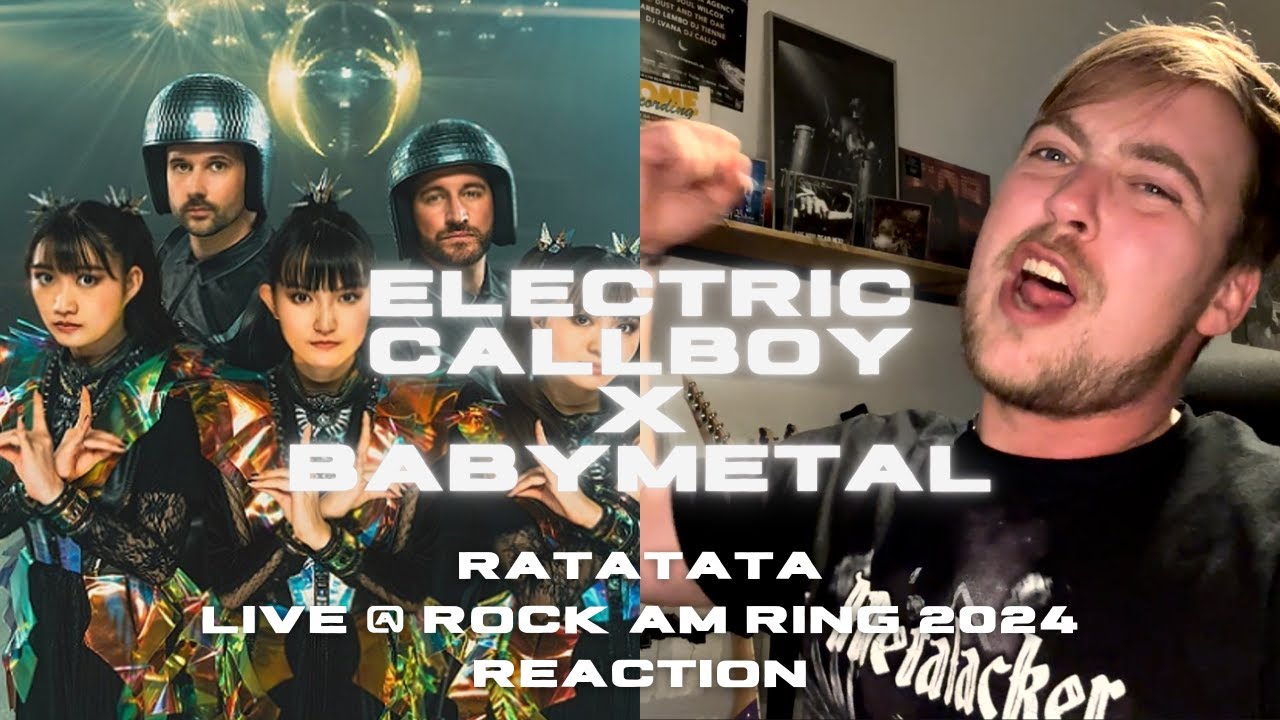 FU FU !!! Electric Callboy X Babymetal - RATATATA Live At Rock Am Ring 2024 *REACTION*