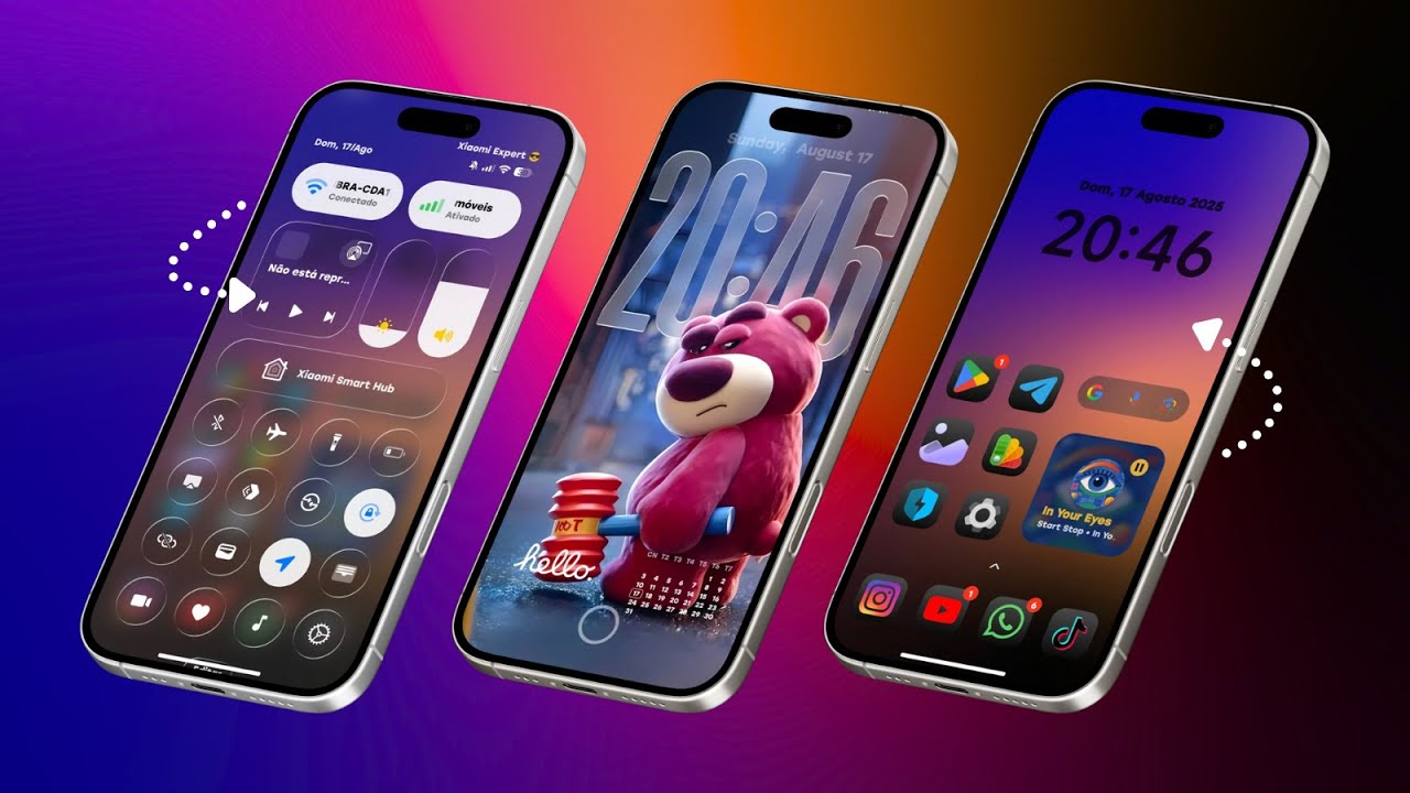 TOP 5 TEMAS GLOBAIS PARA SEU XIAOMI