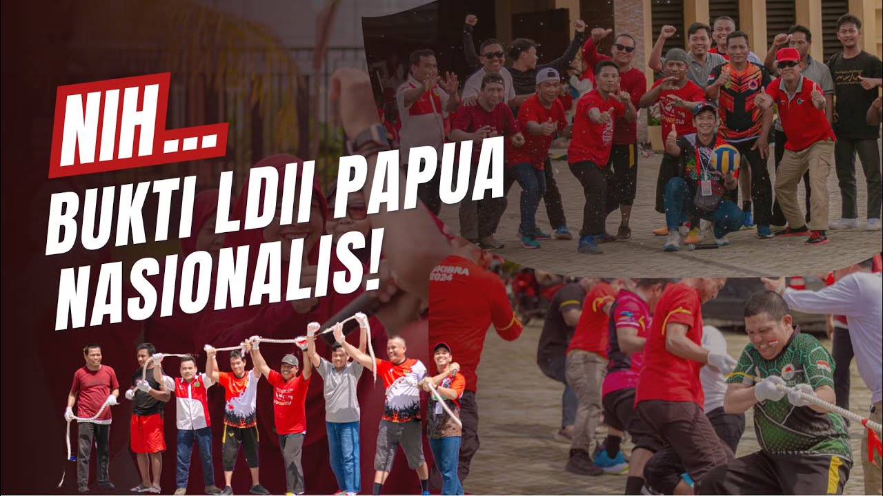 LDII TV : Antusiasme Warga LDII Timika Ikuti Lomba 17-an