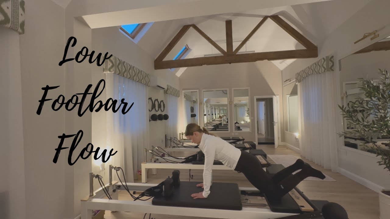 Reformer workout with low footbar - all levels 