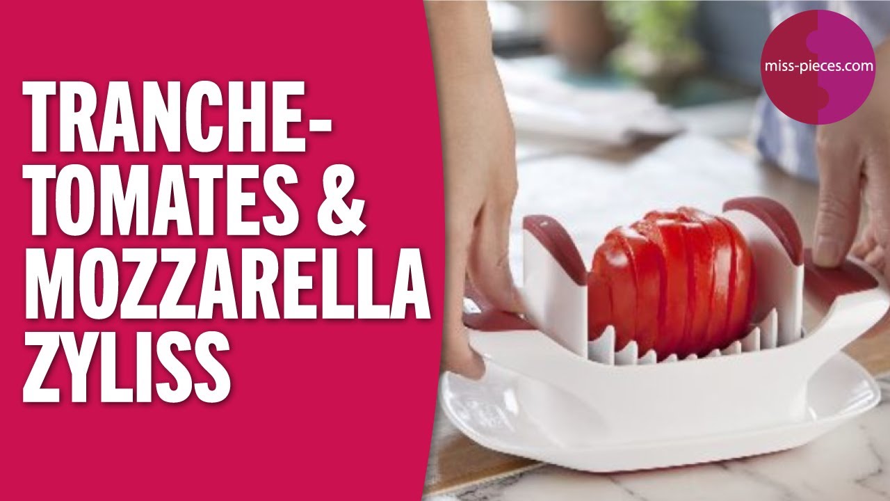 Tranche-tomate et mozzarella Zyliss