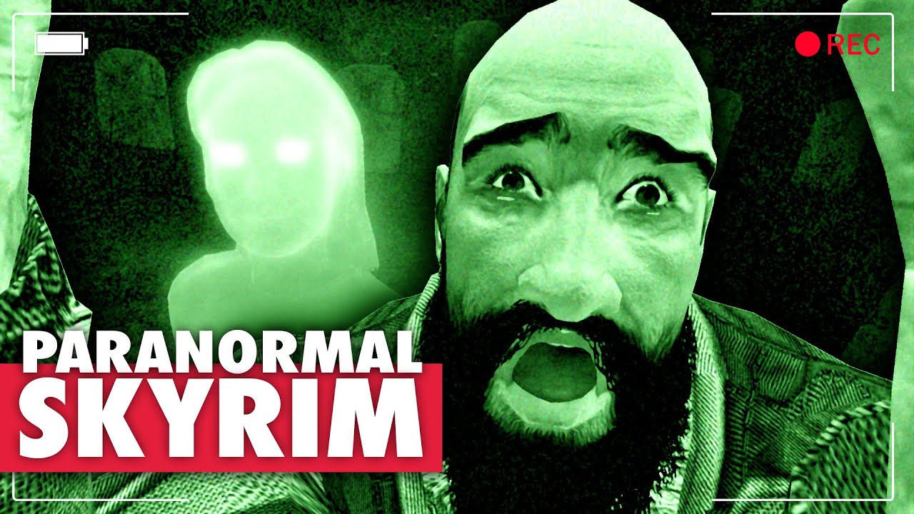 Skyrim VR but Everything is Haunted