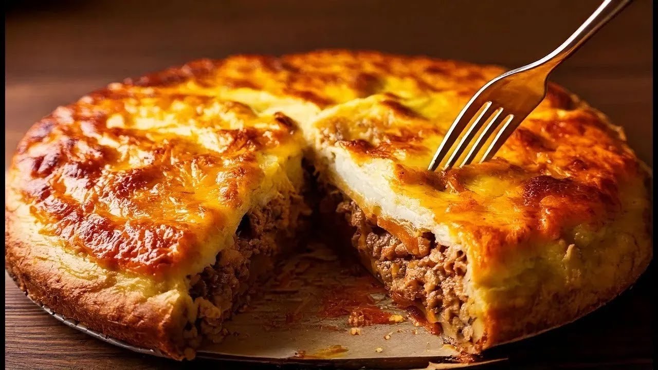 Mischen Sie einfach 1 Ei, Kartoffeln und Hackfleisch! Ein schnelles und leckeres Abendessenrezept