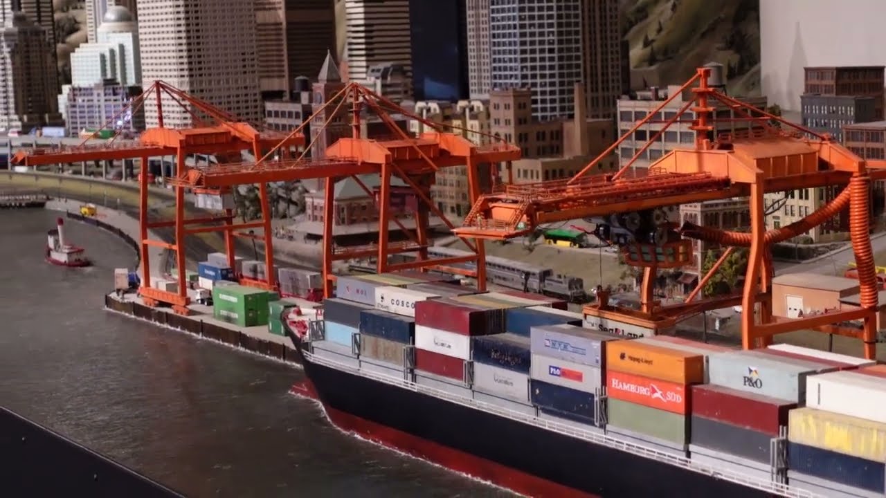 Huge train layout in Chicago