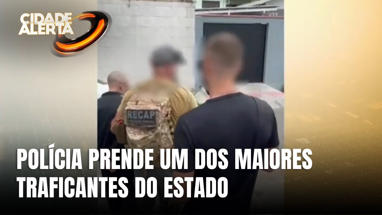 Pol&iacute;cia prende &ldquo;Pes&atilde;o&rdquo;, um dos principais traficantes em atua&ccedil;&atilde;o em SC