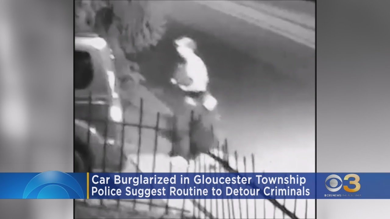 Gloucester Township police urging residents to lock car doors amid numerous burglaries