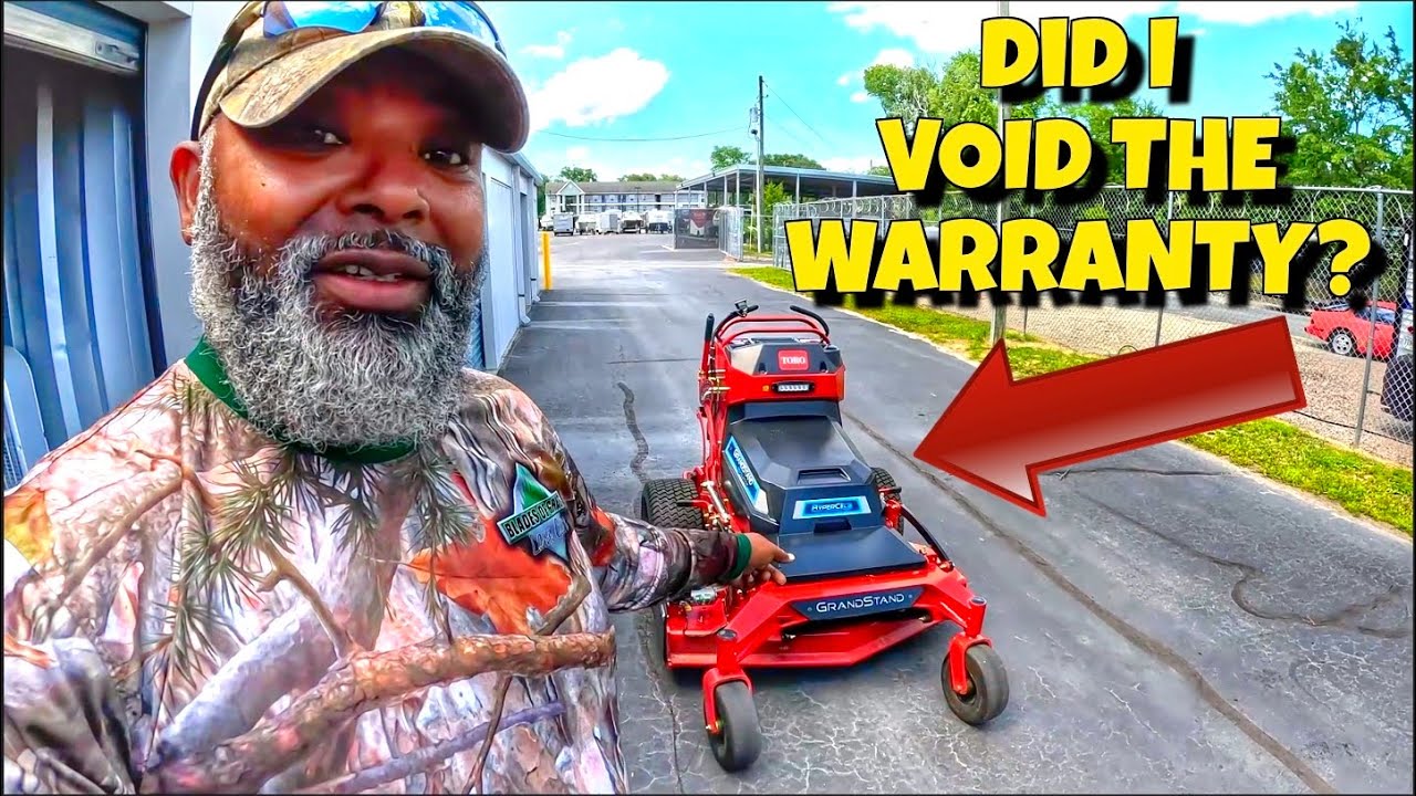 I Installed a Motorized Chute Blocker on a TORO Revolution GrandStand Stand On Zero Turne Lawn Mower