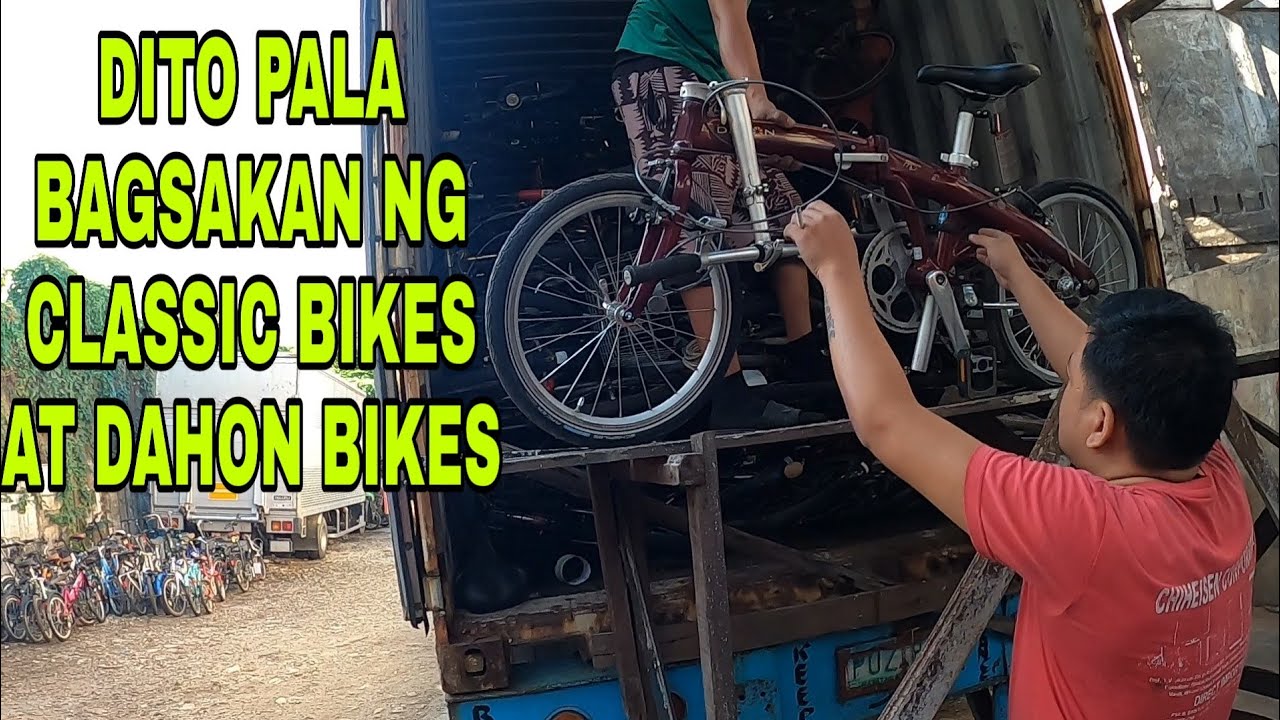 BAGSAKAN NG MGA JAPAN SURPLUS CLASSIC ROAD BIKES AT DAHON BIKES