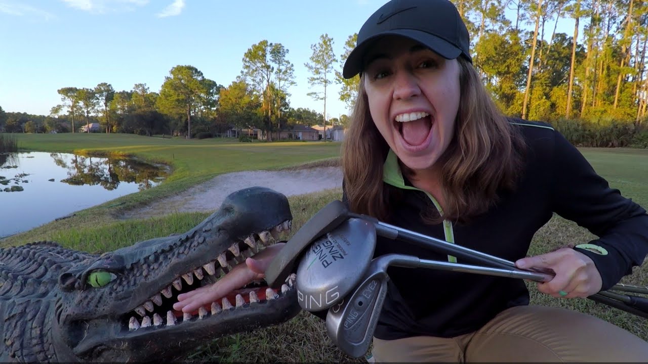 Сможет ли Джон ПОБИТЬ ПАР с помощью винтажных клюшек для гольфа PING? (Видеоблог о 9-луночном пол...