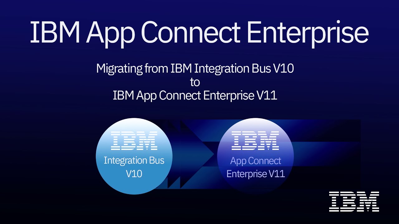 IBM App Connect Enterprise -  Migration and Extraction