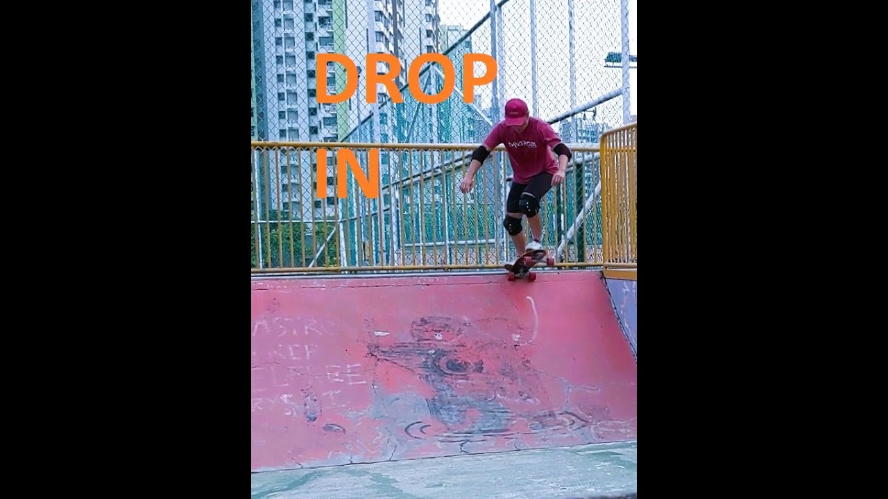 Learn to drop in on a surfskate [first time trying]