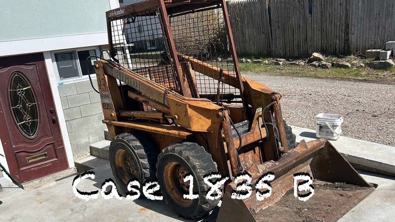 Trading up! (Big time!) Sears Suburban with loader for a Case 1835B skid steer 4cyl of Smokey diesel