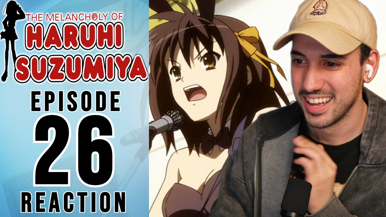The Melancholy of Haruhi Suzumiya Episode 26 Reaction | LIVE ALIVE