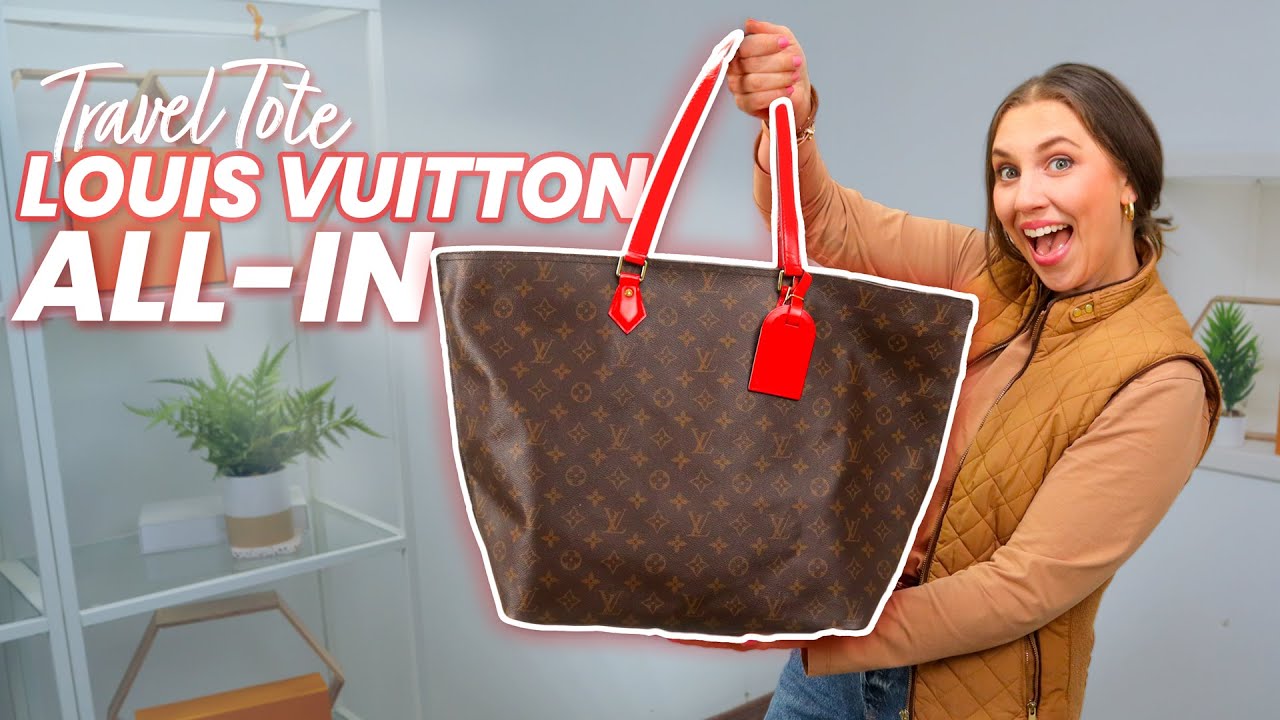 Louis Vuitton All-In MM Review + What Fits Inside! Best LV Travel Tote? #totebag #louisvuitton #lv