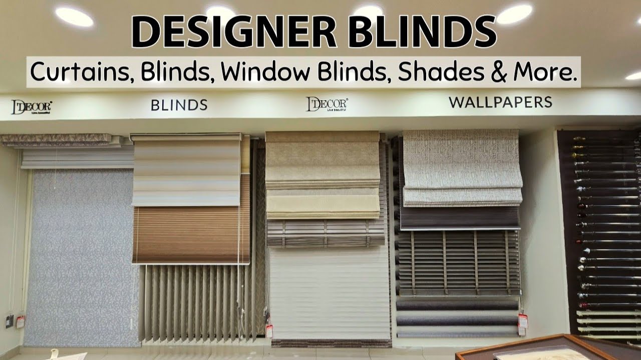 Window Blinds, Roller Blinds, Window Blinds, Top Quality & Best Designs By D Decor | Sarvodaya Trade