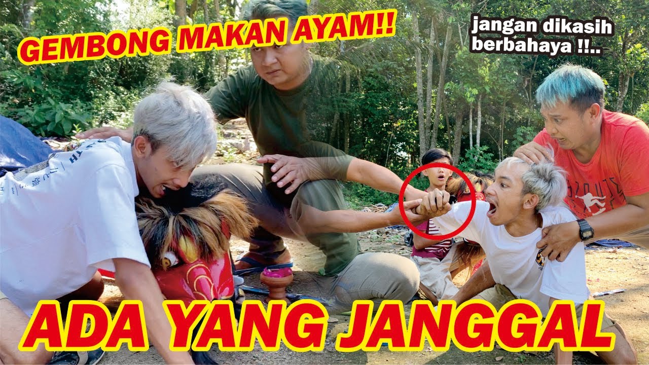 Barongan makan ayam !! ADA SESUATU DIBALIK INI SEMUA