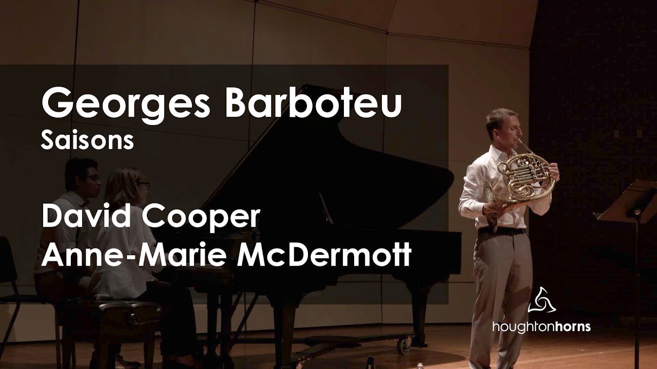 Georges Barboteu - Saisons, David Cooper and Anne-Marie McDermott
