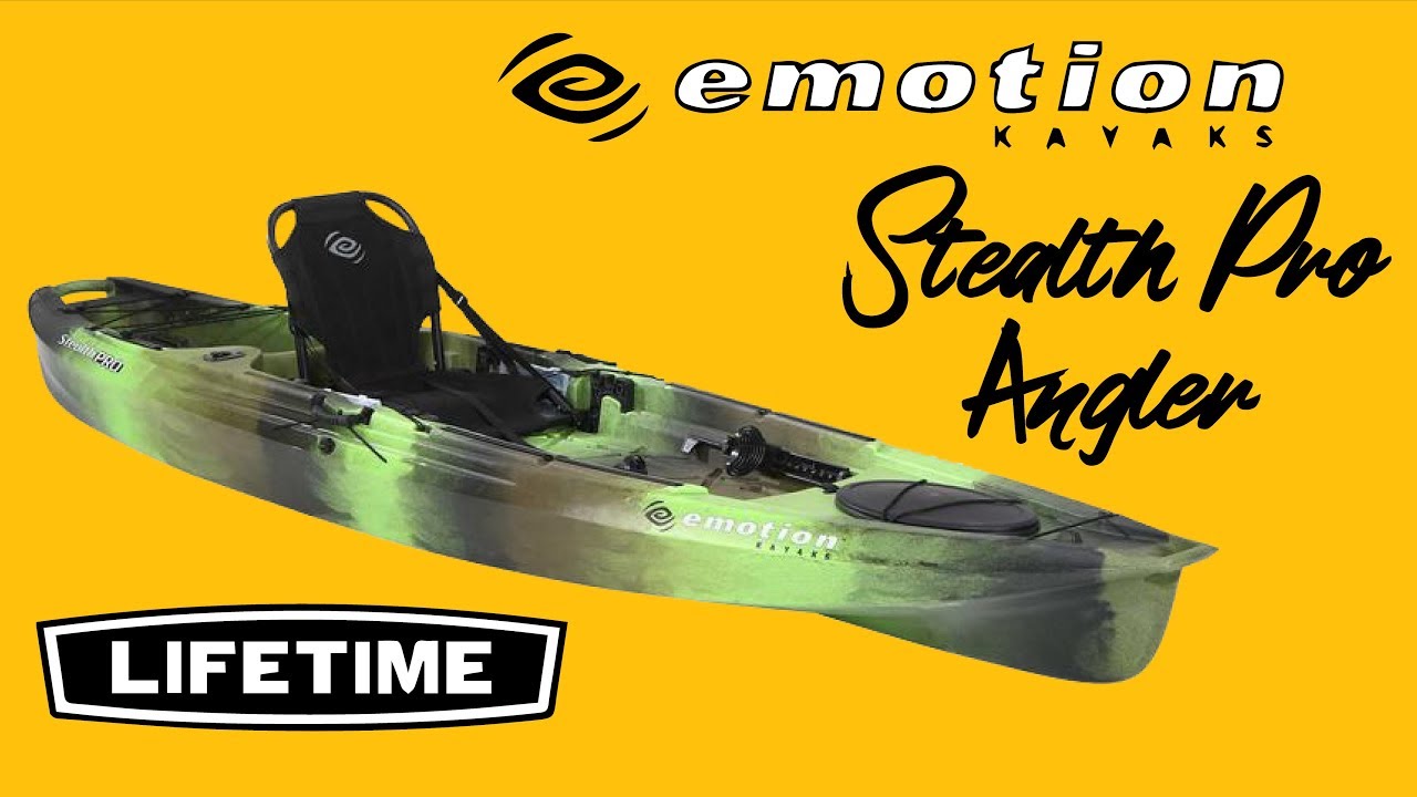 Emotion Stealth Pro Angler Kayak Field Test & Review